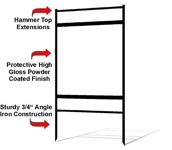 30" x 24" Real Estate Sign Frame