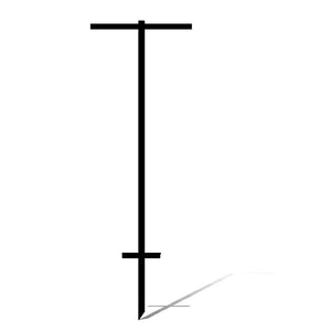 T-bar sign stake for real estate signs