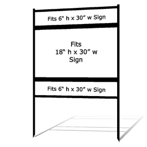 18" x 30" Real Estate Sign Frame