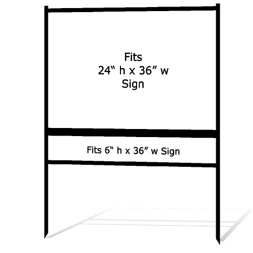 24" x 36" Real Estate Sign Frame