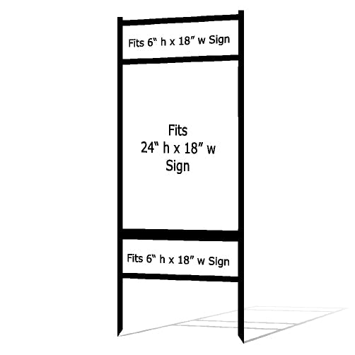 24" x 18" Real Estate Sign Frame