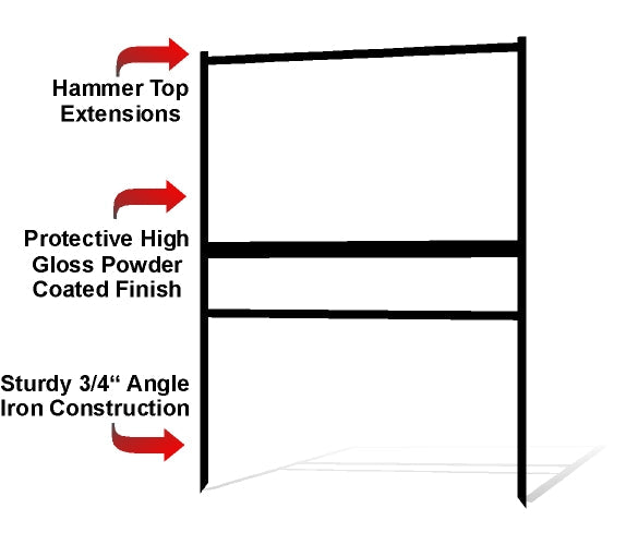 18" x 30" Real Estate Sign Frame