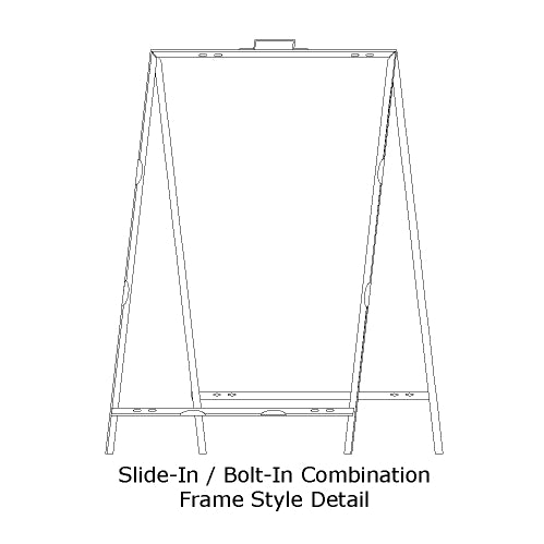 36" x 24" "A" Frame