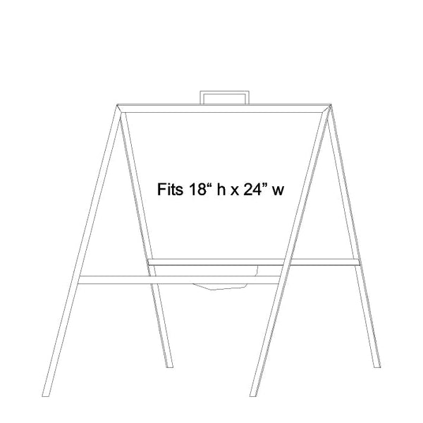 18" x 24" "A" Frame